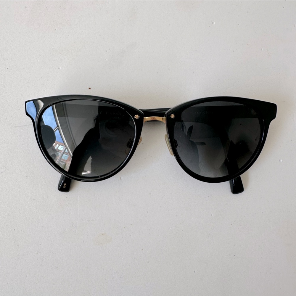 Warby Parker Tansley Black Sunglasses with Case
